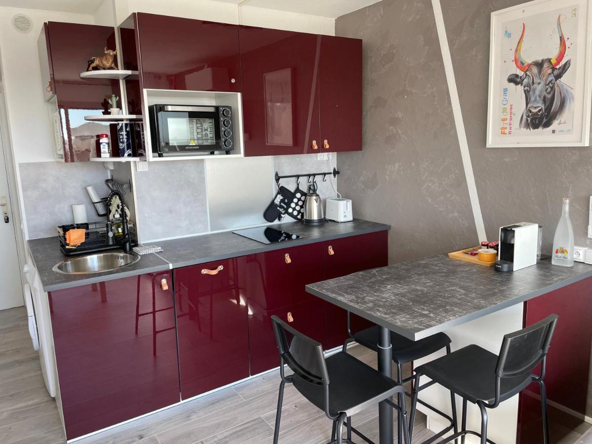 Superbe Studio, Terrasse, Piscine, Parking Le Grau-du-Roi Eksteriør billede