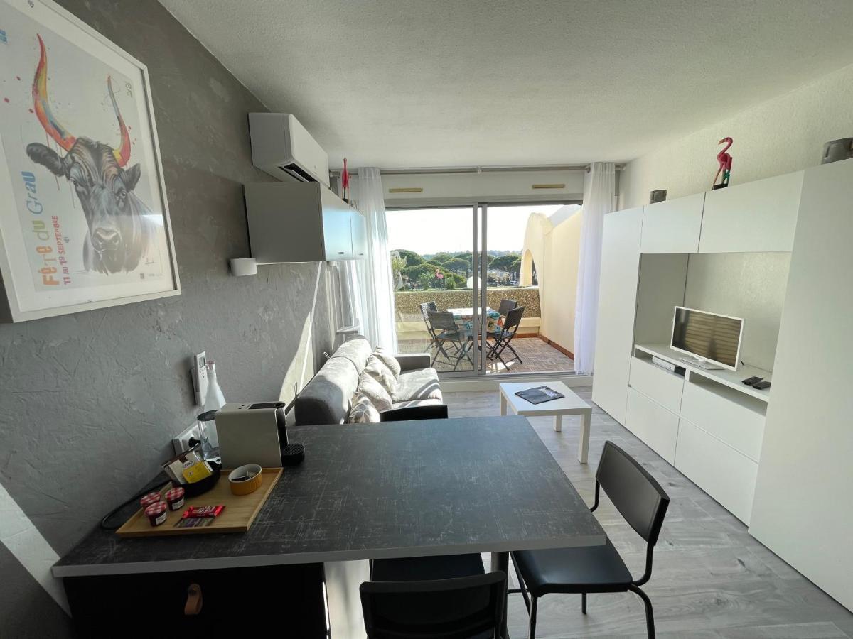 Superbe Studio, Terrasse, Piscine, Parking Le Grau-du-Roi Eksteriør billede